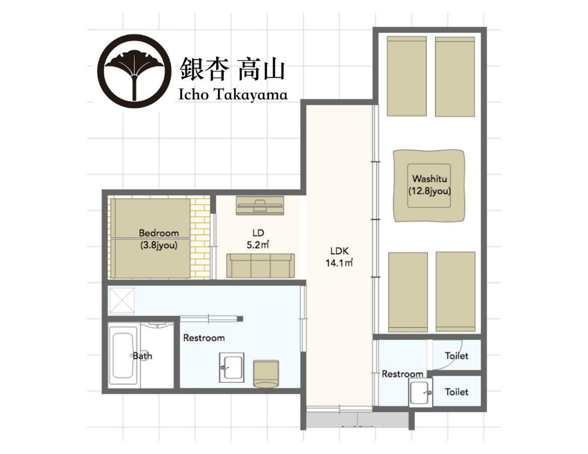 Villa Icho Takayama Takayama  Esterno foto